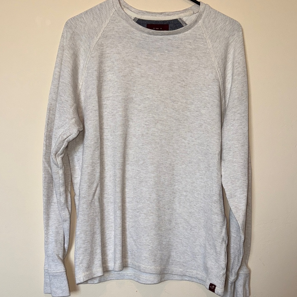Men's Long Sleeve Gray Shirt